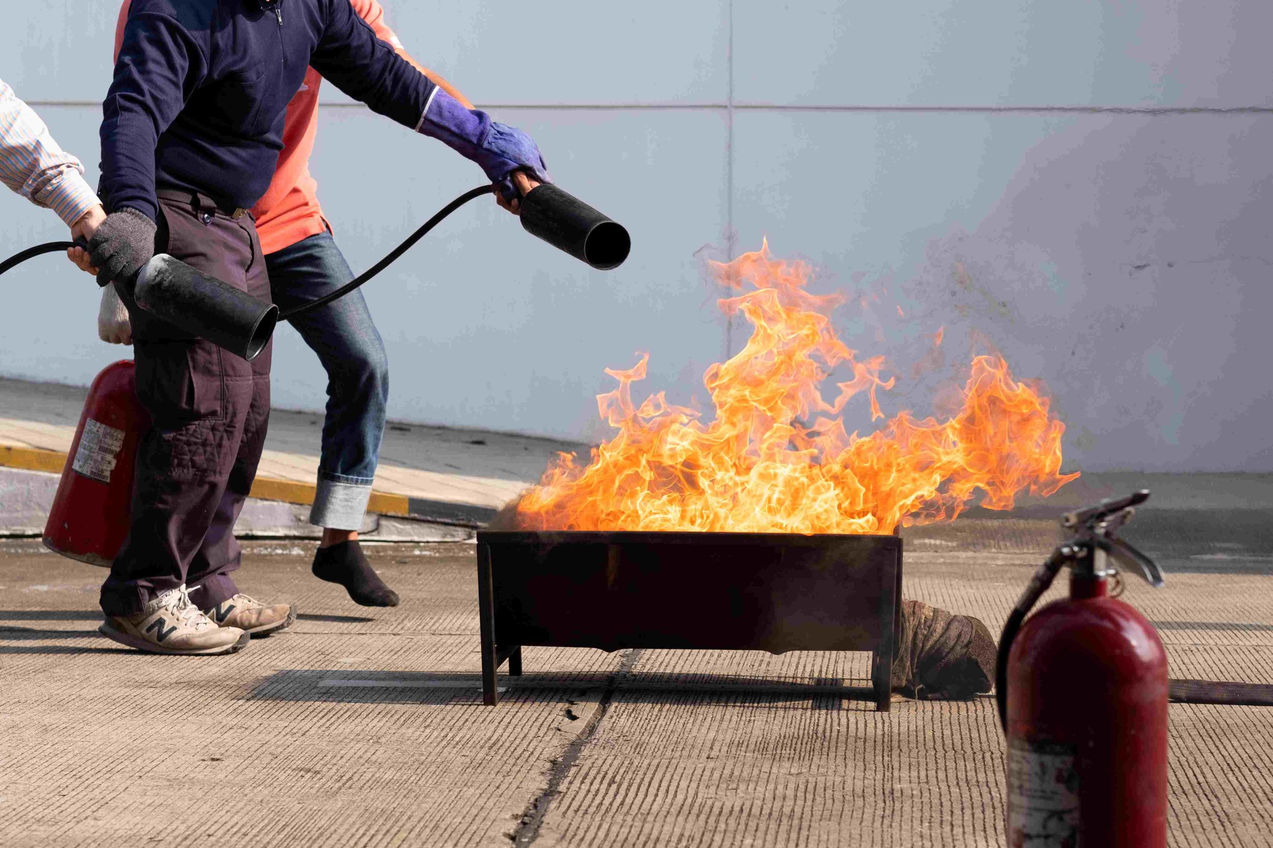 Fire Training in Companies